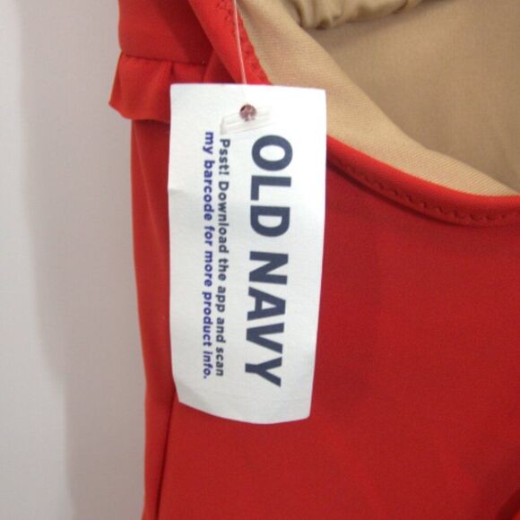 NWT Old Navy Ruffle V-Neck Corazon One Piece Women's One-Piece Swimsuit Size M - Picture 7 of 8